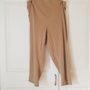 Urban Khaki Plus Size  Capris